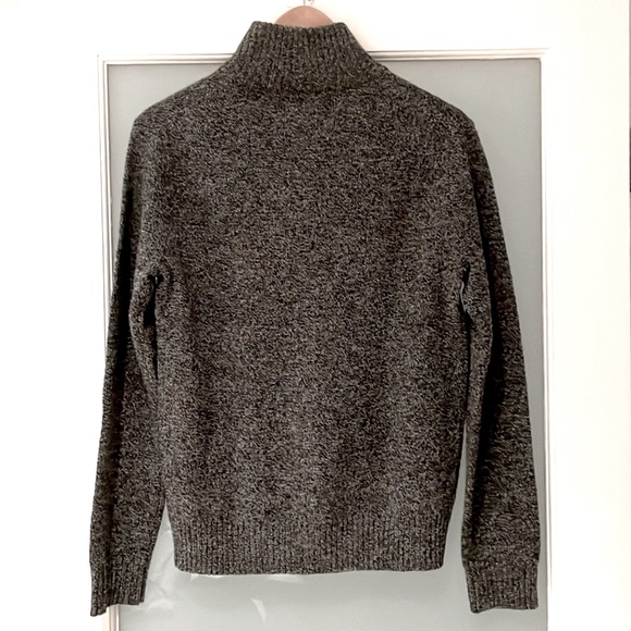 New J.Crew Men’s Wool Half-Zip SweaterSize SGray
